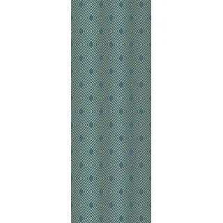 Queence Vinyltapete Kourtney 90x300 cm 90 g blau 34193