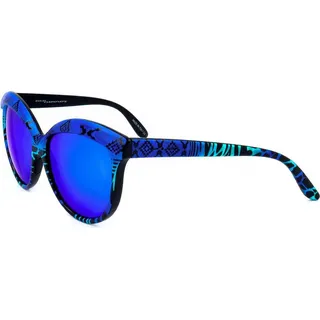 Italia Independent I I MOD. 0092 INDIAN MIX 022 BLUE 58/20/140 Damen Sonnenbrillen - Weiß