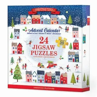 Christmas Time - Puzzle Adventskalender - 24 x 50 Teile Weihnachtspuzzle