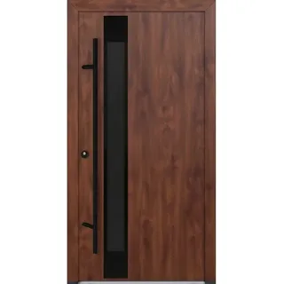 FM Türen AS68 Modell 34 1100 x2100 Nussbaum Links Innen Beschläge Set 01