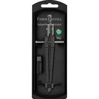 Faber-Castell Schnellverstellzirkel Grip, schwarz
