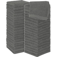 Simpli-Magic Waschlappen aus Baumwolle, 30,5 x 30,5 cm, Grau, 24 Stück