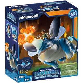 Playmobil Dragons: The Nine Realms - Plowhorn & D'Angelo