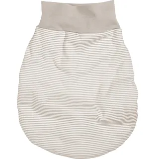 Playshoes Schnizler Unisex Baby Strampelsack Ringel 800712, 2 - Natur, Einheitsgröße