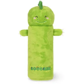 Legami - Super weiches Federmäppchen, Dino-Motiv, weiches Federmäppchen, Karton mit Malvorlage inklusive, 100% Polyester, Super Soft Pencil Case.