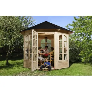 Weka 8-Eck Pavillon 234 B Natur