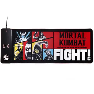 Numskull Games Numskull Mortal Kombat XL RGB Gaming Mat with 15W wireless Charger