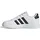Grand Court Lifestyle Tennis Lace-Up Kids Cloud White / Core Black / Core Black 28 1/2