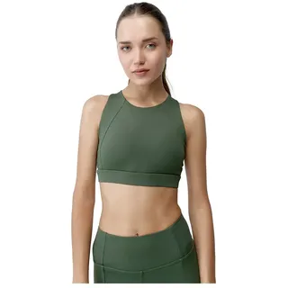Born Living Yoga Indi Sport-top Mit Mittlerer Bis Hoher Unterstützung - Dark Olive - M