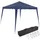 Faltpavillon Capri 3 x 3 m Blau