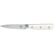 Broggi 3141010 Messer aus 18/10-Edelstahl | 7,5 cm | Vollerl | Ergonomischer Griff | Spülmaschinenfest