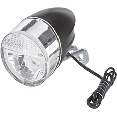 Prophete Fahrradbeleuchtung, LED-Scheinwerfer 20 LUX mit Standlicht, StVZO zugelassen, Länge:170mm Breite:60mm Höhe:90mm