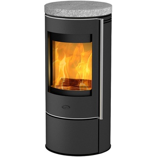 FIREPLACE Rondale Stahl gussgrau/Speckstein