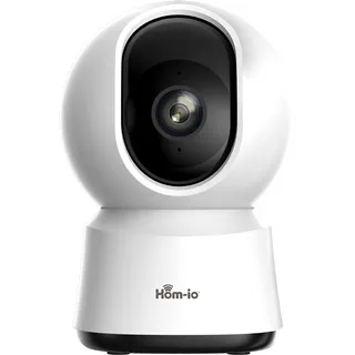 Hom-Io, WLAN-Kamera, Innen- und Außenbereich, Sicherheitskamera mit intelligenter Bewegungserkennung, Modell Smart Eye 5.0