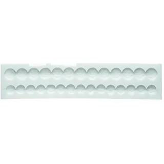 Silikomart | Silikonform für Zuckermasse SMILES, Form für Tortendekorationen, Prinzenthema, Maße 226 x 106 x 40 mm