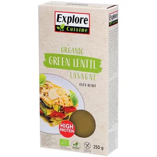 Explore Cuisine Bio Lasagne aus Grünen Linsen Sonstige 250 g