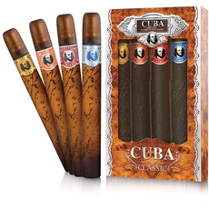 Cuba Set EDT Gelb 35 ml + EDT Blue 35 ml + EDT Red 35 ml + EDT Orange 35 ml (man)