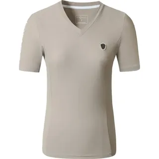 Covalliero T-Shirt Damen beige FS 2025, Größe:L - Beige