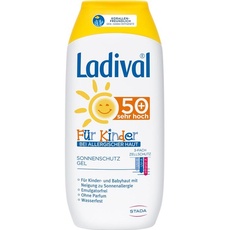 Bild Ladival Für Kinder bei alergischer Haut Gel LSF 50+ 200 ml