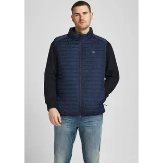 Jack & Jones PlusSize Steppweste »MULTI BODYWARMER«, blau