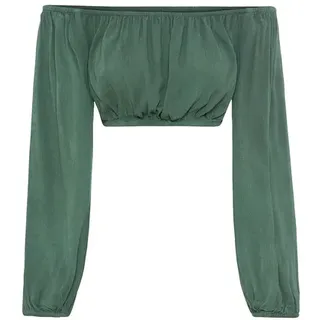 lscn by lascana Carmenbluse grün 42