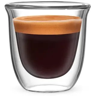 Bialetti Firenze Espresso Becher 0,08 l Transparent 2 St.