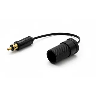 DIN Norm-Adapter klein auf groß 12/24 Volt Universal Adapter Kabel Zigarettenanzünder Verteilerbuchse Normstecker Universalbuchse KfZ Auto Motorräder