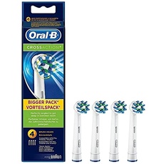 Oral-B Braun CrossAction Ersatz-Bürstenköpfe, 4 Stück