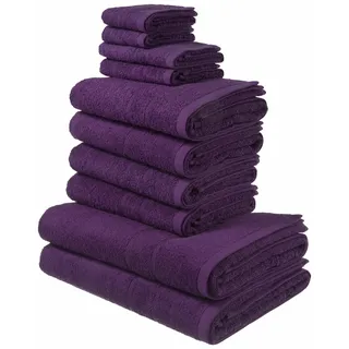 OTTO home Inga Handtuchset 10-tlg. lila