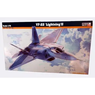 Modell des Flugzeugs YF-22 'Lightning' II im Maßstab 1:72