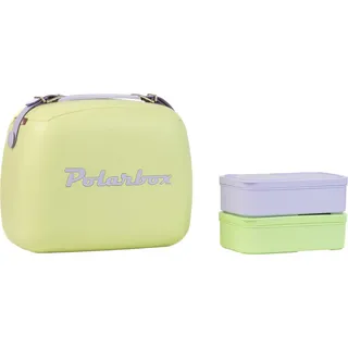 POLARBOX Lunchbox 6 l Grün Pop Details Blau POLARBOX
