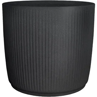 Scheurich Lineto Ø 38,6 x 35,3 cm Stony Black