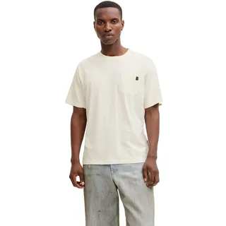 JACK & JONES Jjedover Slub Tee braun S