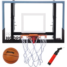 Franklin Sports Basketballkorb zur Wandmontage, stufenlos verstellbar, bruchsicher, Zubehör im Lieferumfang enthalten