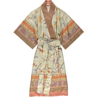 BASSETTI Bademantel Kimono Fong Beige S/M