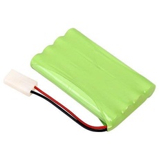 YUNIQUE GREEN-CLEAN-POWER - Wiederaufladbare NI-MH Batterie 9.6V 2000mAh | Tamiya-Anschluss für RC Auto, LKW, Quadrocopter | 8 AA Zellen, Grün | 100x57x15mm - 100 gr