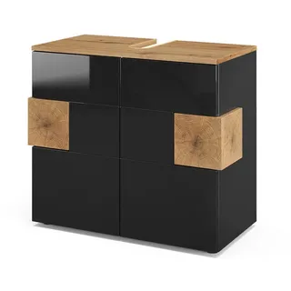 Vicco Waschbeckenunterschrank Eden 73,1 x 64 x 37 cm Grau