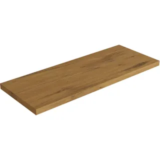 Möbelplatte Lavita Oak 1105x400 | Widerstandfähigkeit gegen Feuchtigkeit | Hochwertige Möbelplatte für das Badezimmer | Material: Dekoratives und schützendes Laminat | Dicke 38 mm | Farbe: Walnuss |
