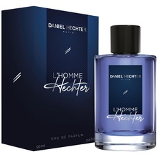 Daniel Hechter L'Homme Eau de Parfum für Herren, 90 ml, würziger Duft, Mischung aus Holz und Vanille