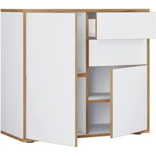 VCM Sideboard Salia 80 x 74 x 33 cm Weiß