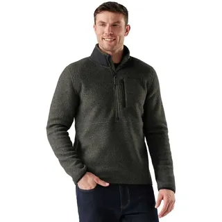 Smartwool Second Cut 1/2 Zip Fleecepullover Winter Moss L