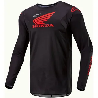 Alpinestars Honda Racer Iconic Trikot - schwarz-rot, / M