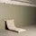 Polyester 115 x 79 x 74 cm Braun/Weiß