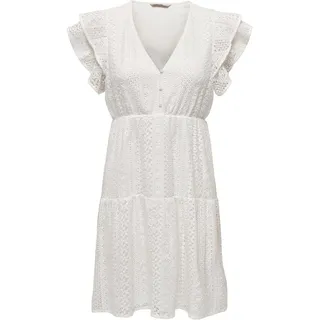 Only Lace Kleid Capsl Weiß L