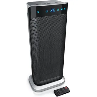 Brandson Heizlüfter 2000 W Schwarz/Silber