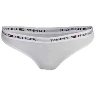 Tommy Hilfiger Damen Thong String, White (White 100), S