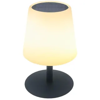 Lumisky Solar-Tischleuchte H25cm spritzwassergeschützt weiß