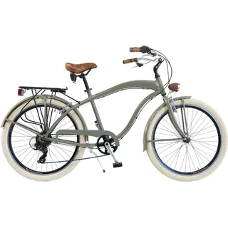 Via Veneto by Canellini Fahrrad Cruiser Mann Aluminium - Grun Matt - Grün