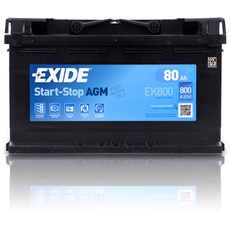 Exide EK800 Start-Stop AGM 12V 80Ah 800A