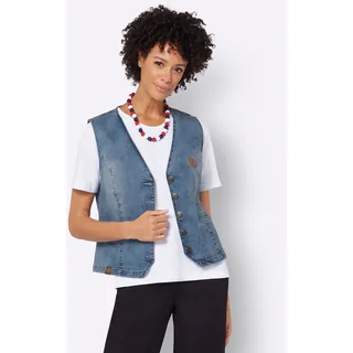 Casual Looks Jeansweste, blau